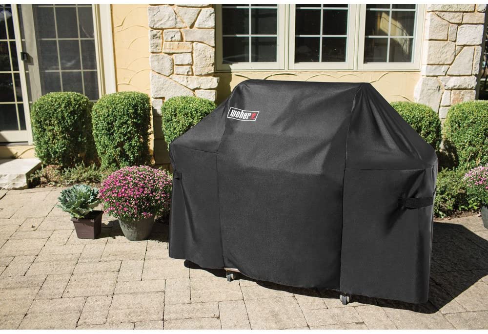 Weber 7107 Grill Cover (44in X 60in) with Storage Bag for Genesis Gas Grills