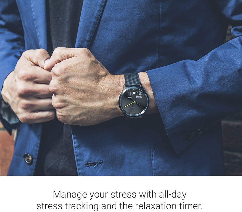 Garmin vivomove HR, Hybrid Smartwatch for Men and Women