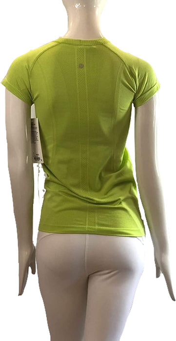 Lululemon Run Swiftly TECH SS Crew - LCDL/WHT (Size 6)