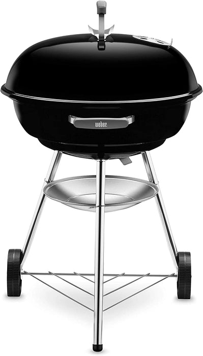 Weber 1221004 Compact Kettle Charcoal Barbecue, 47 cm Size Grill, 47cm