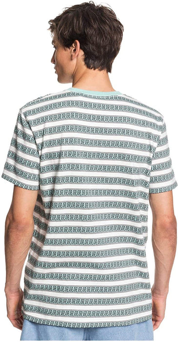 Quiksilver Men's Jacquard Destin Short Sleeve