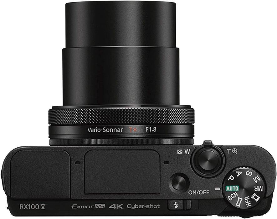 Sony Cyber-Shot DSC-RX100 V 20.1 MP Digital Still Camera with 3" OLED, flip Screen, WiFi