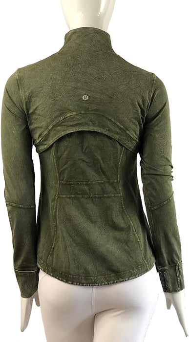 LULULEMON DEFINE JACKET NULUX WASH - ICWG (Ice Wash Moss Green)