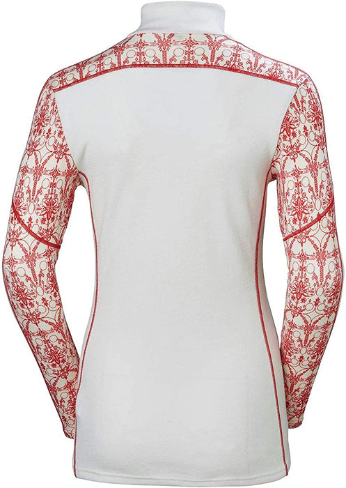 Helly-Hansen W Hh LIFA Merino Wool Graphic 1/2 Zip Baselayer Top