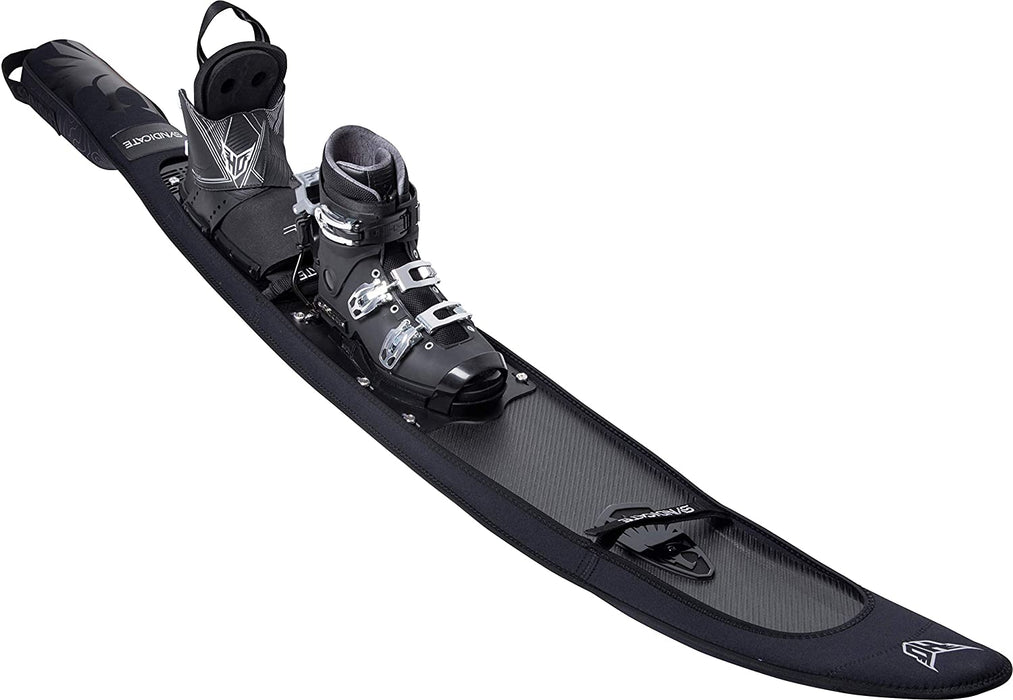 HO Syndicate Neo Sleeve W/Fin Protector Slalom Waterski Bag Black/Grey