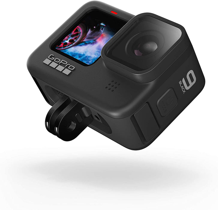 GoPro HERO9 Black - Waterproof Action Camera with Front LCD and Touch Rear Screens, 5K Ultra HD Video, 20MP Photos, 1080p Live Streaming, Webcam