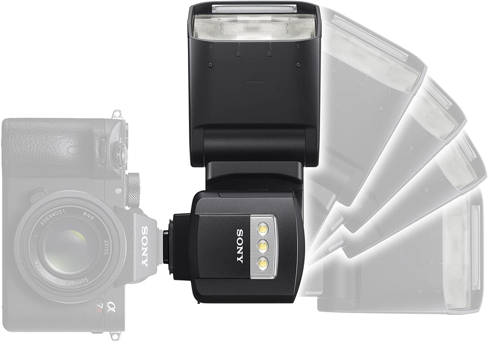 Sony External Flash with Wireless Radio Control Camera Flash, Black (HVLF60RM)
