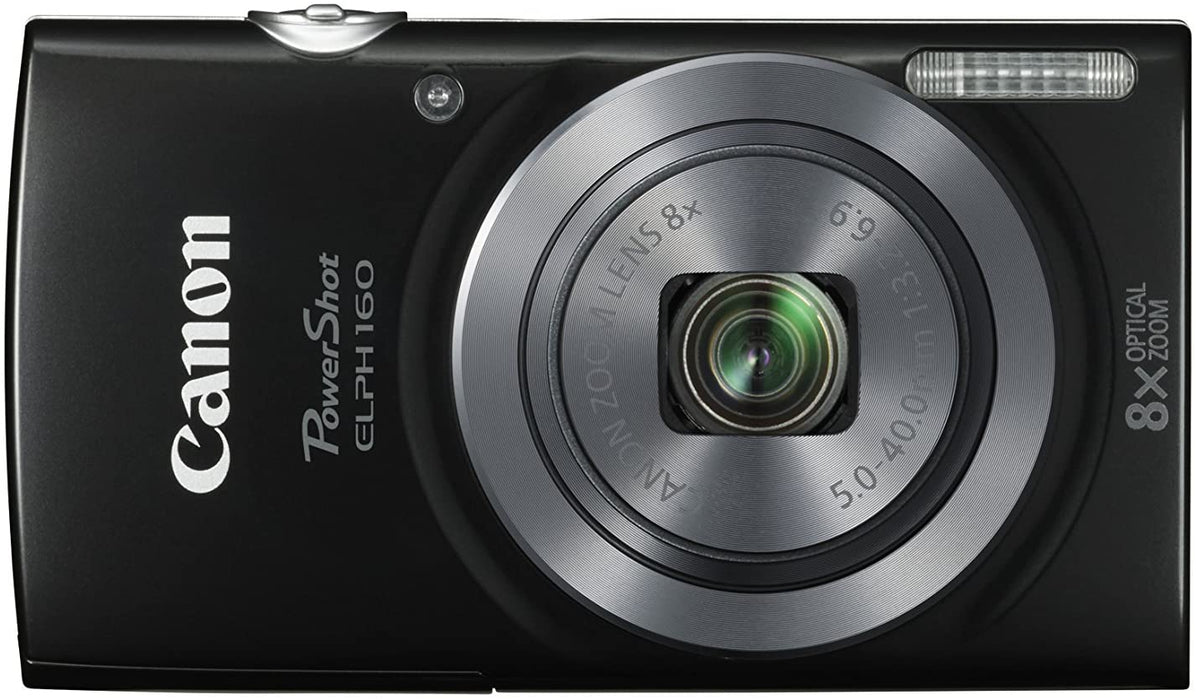 Canon PowerShot ELPH 160 (Black)