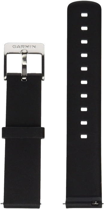 Garmin Vivomove Replacement Neutral and Sporty Band Fitness Tracker for Smartphone, Black