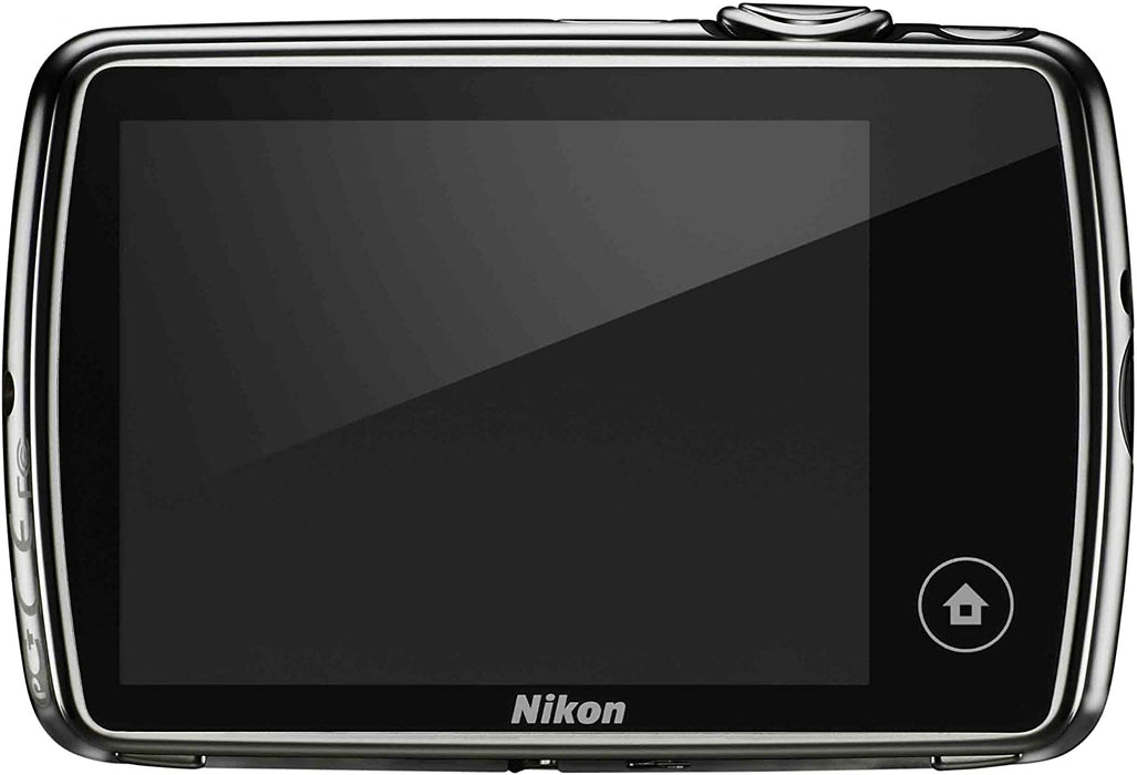 Nikon COOLPIX S01 10.1 MP Digital Camera with 3x Zoom NIKKOR Glass Lens (Silver)