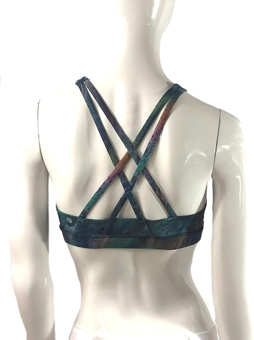 Lululemon Energy Bra HIGH Neck - COSC (Cosmic Shift Multi)