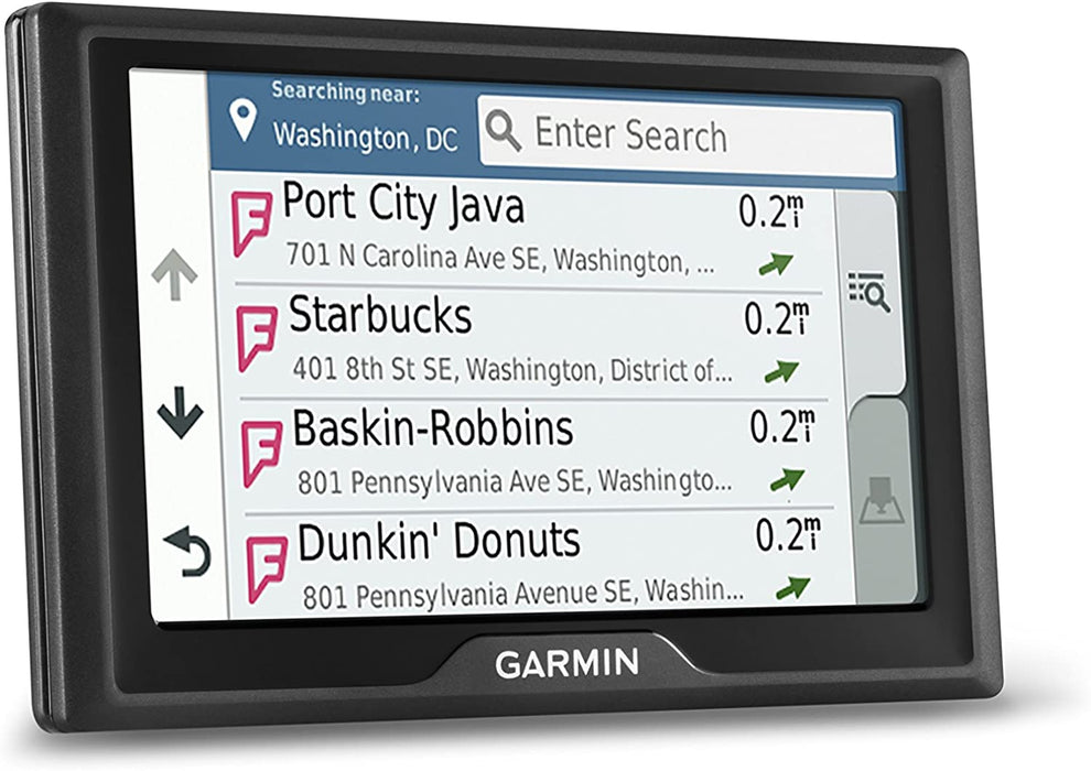 Garmin Drive 51 USA+CAN LM GPS Navigator System with Lifetime Maps, Spoken Turn-By-Turn Directions, Direct Access, Driver Alerts