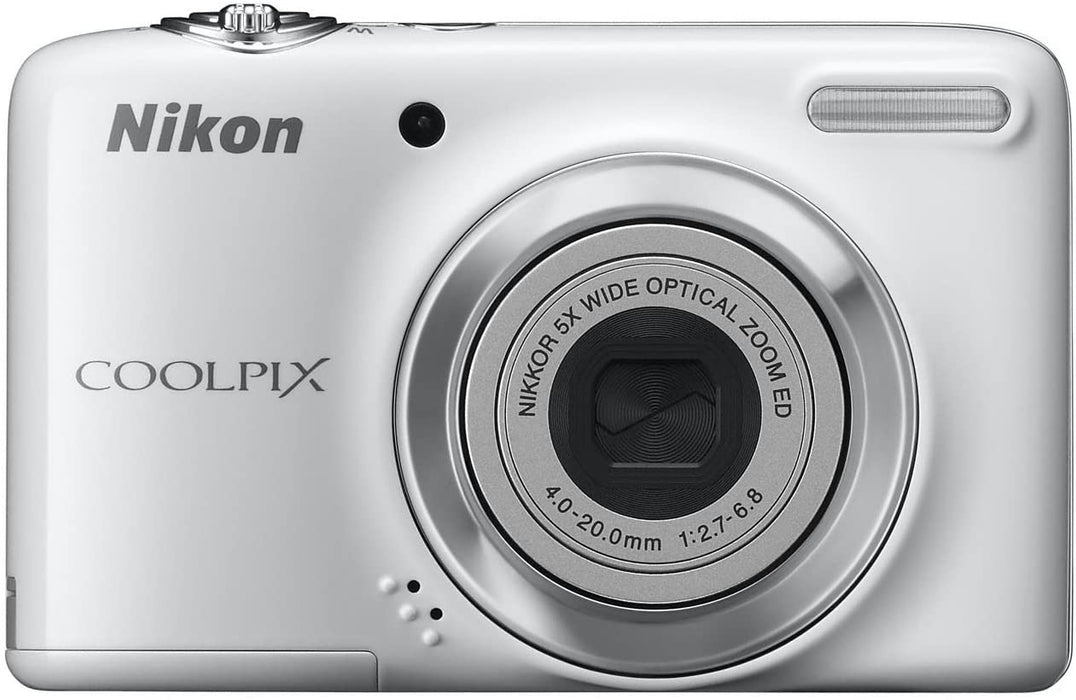 Nikon COOLPIX L25 10MP Digital Camera (White)
