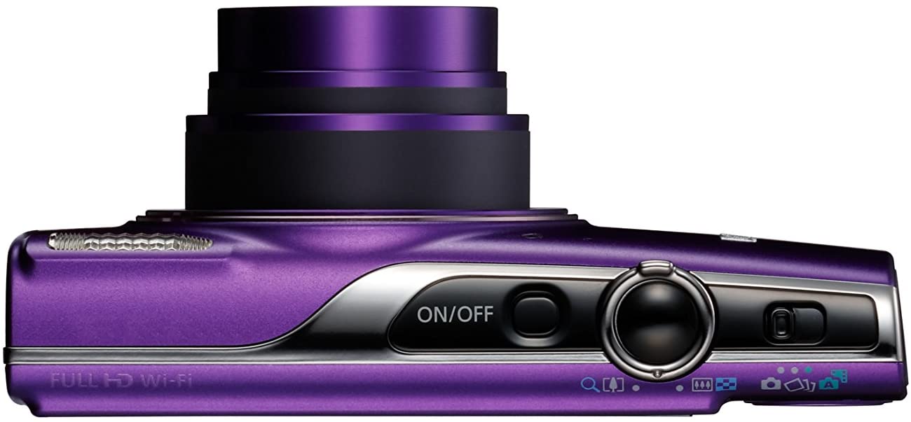 Canon PowerShot ELPH 360 Digital Camera w/ 12x Optical Zoom and Image Stabilization - Wi-Fi & NFC Enabled (Black)