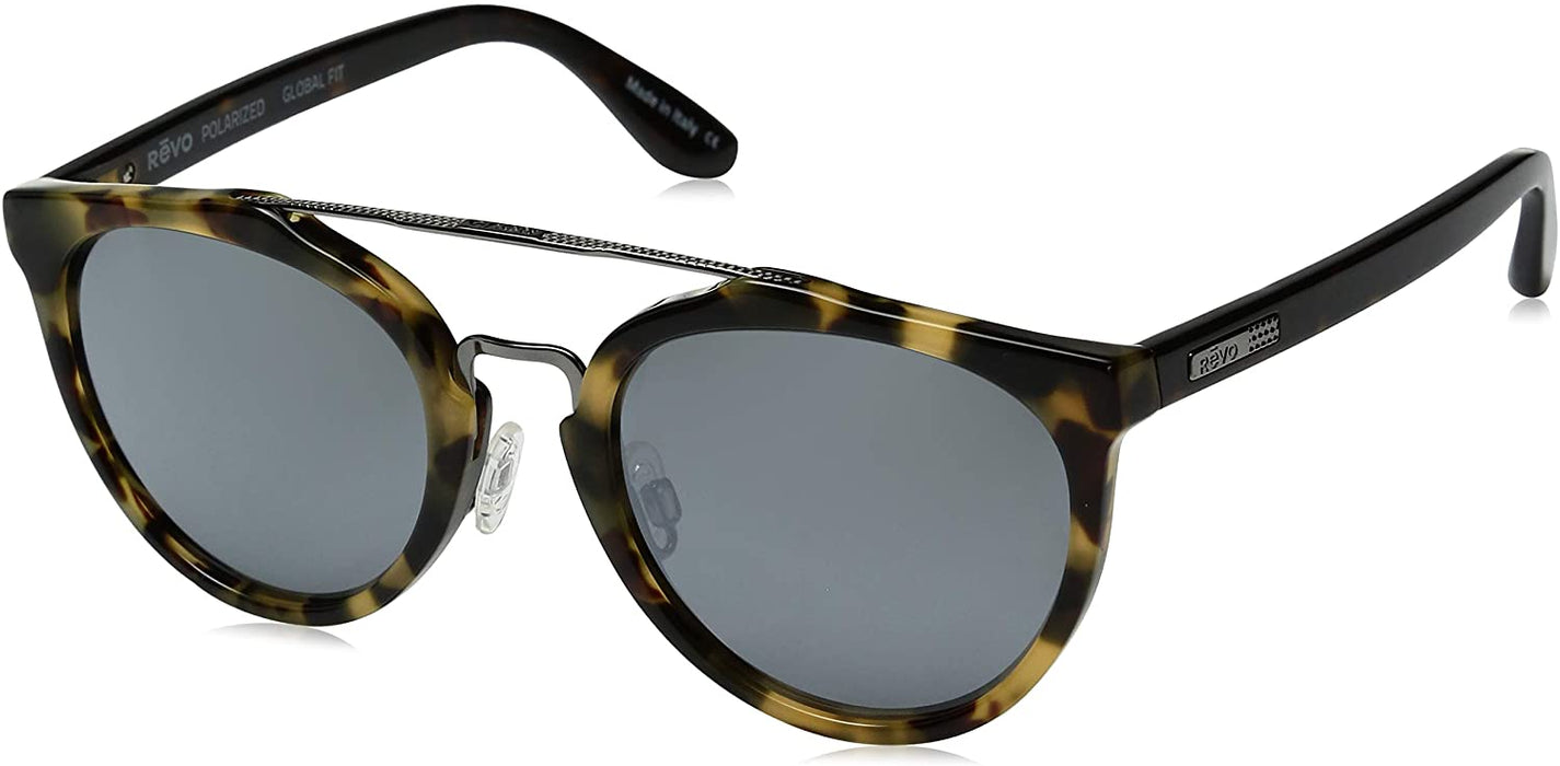 Revo Kingston 52mm High Contrast Polarized Serilium 6-Base Lens Technology Sunglasses, part of the Global Fit Collection