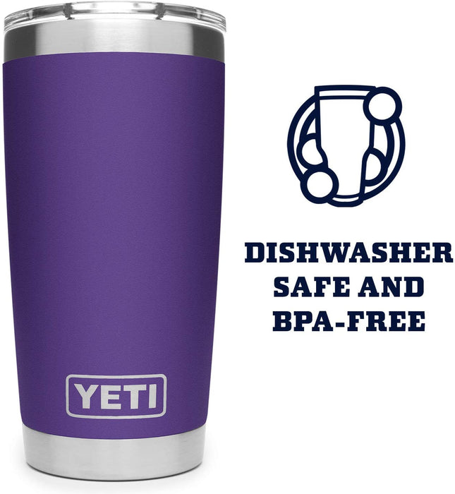 YETI Rambler 20 oz Tumbler, Stainless Steel