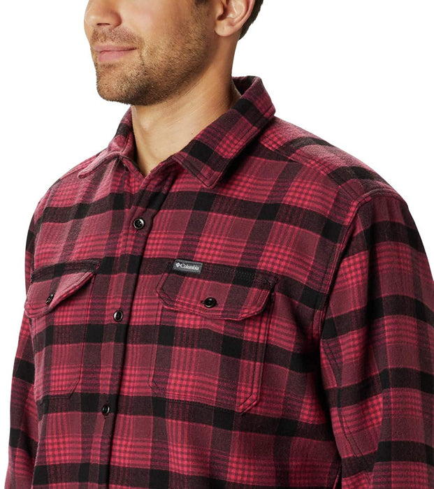 Columbia Men's Deschutes River Heavyweight Flannel, Insulated