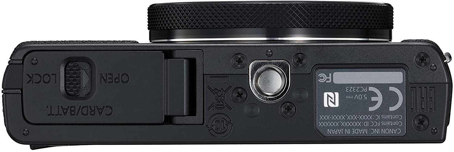 Canon PowerShot G9 X Mark II Compact Digital Camera w/ 1 Inch Sensor and 3inch LCD - Wi-Fi, NFC, Bluetooth Enabled (Black)