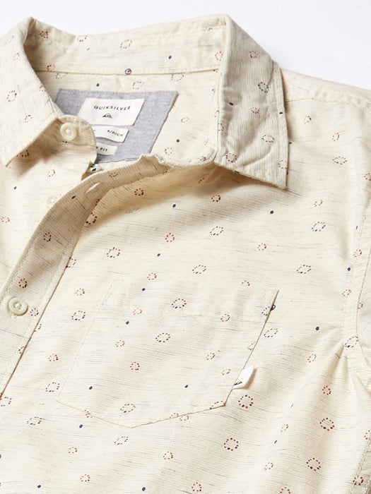 Quiksilver Men's Magnetic Roll Short Sleeve Woven Top