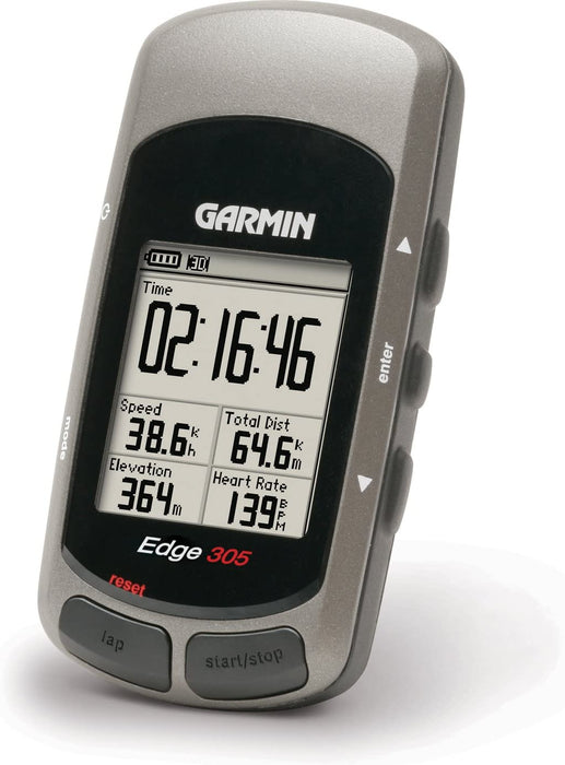 Garmin Edge 305 Waterproof Cycling GPS With Speed/Cadence
