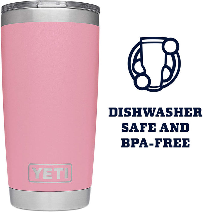 YETI Rambler 20 oz Tumbler, Stainless Steel