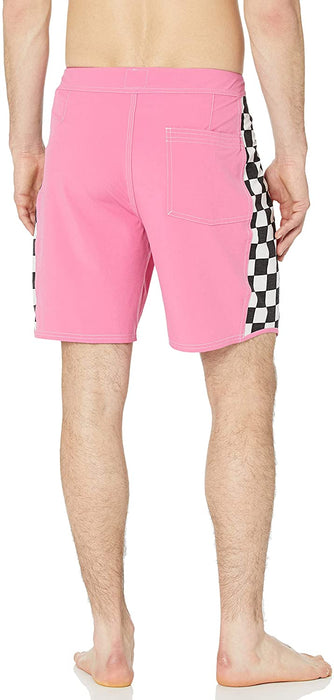 Quiksilver Men's Echo Beach Checker 18 Boardshort Swim Trunk