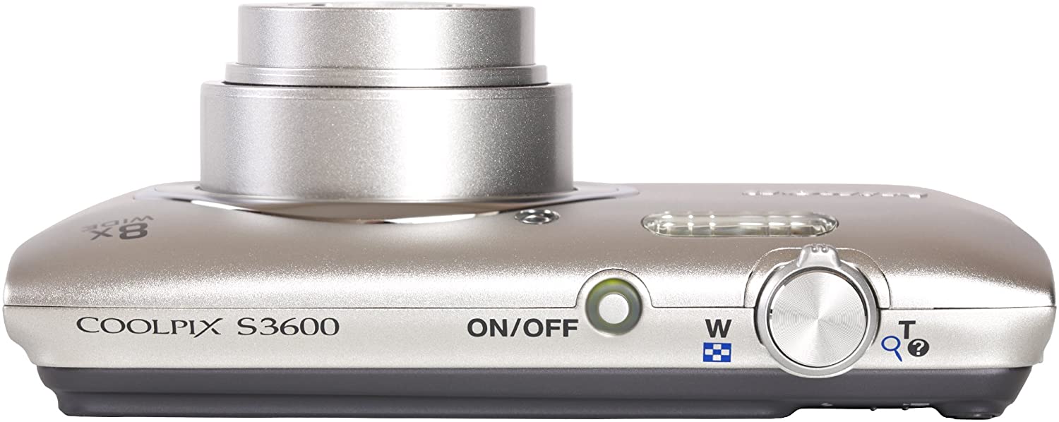 Nikon Coolpix S3600 ( 20.48 MP,8 x Optical Zoom,2.7 -inch LCD )