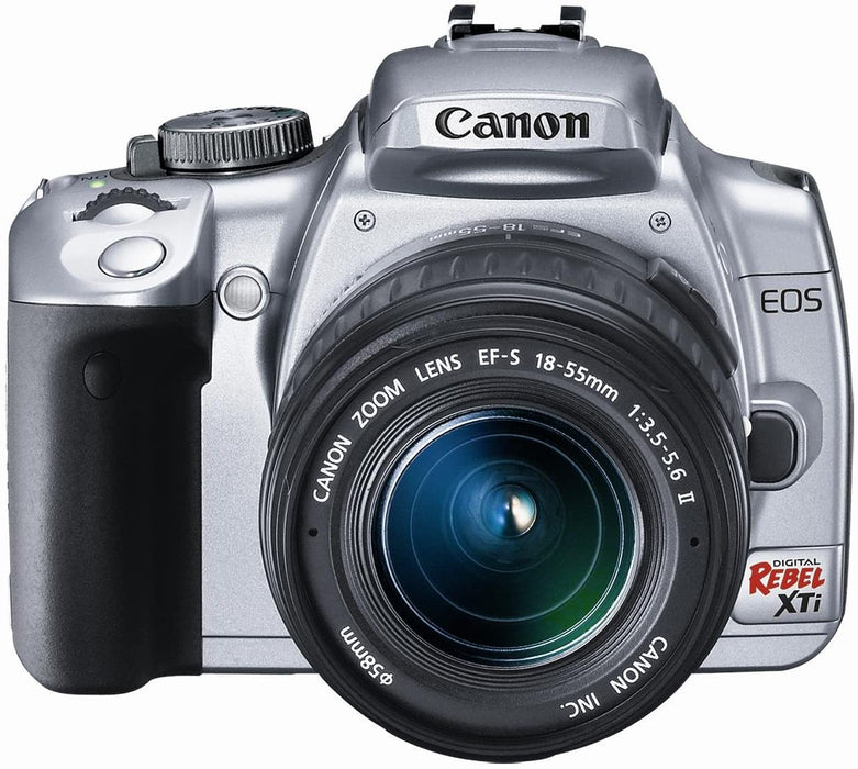 Canon Rebel XTi DSLR Camera with EF-S 18-55mm f/3.5-5.6 Lens (OLD MODEL)