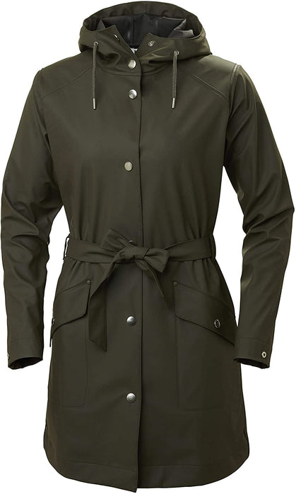 Helly-Hansen womens Kirkwall Ii Modern Fully Waterproof Windproof Hooded Raincoat Jacket