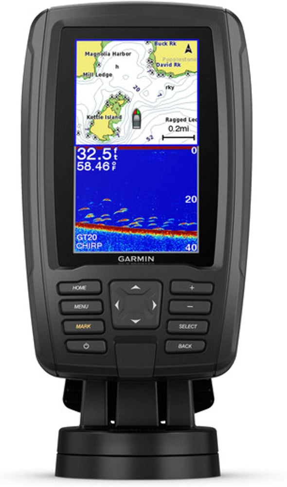Garmin EchoMap+ 44cv, US Offshore g3, GT20 Xdcr
