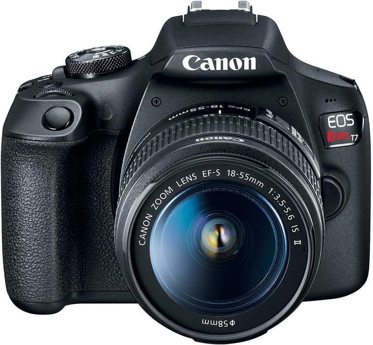 Canon EOS Rebel T7 DSLR Camera|2 Lens Kit with EF18-55mm + EF 75-300mm Lens
