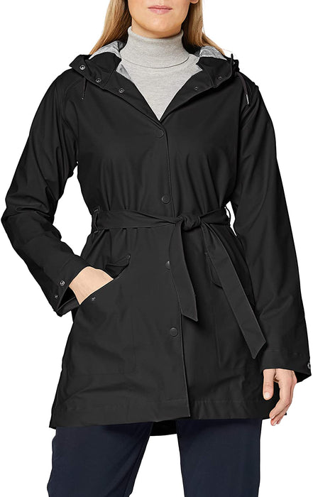 Helly-Hansen Women's Kirkwall Hooded Lightweight Waterpoof Windproof Raincoat Jacket