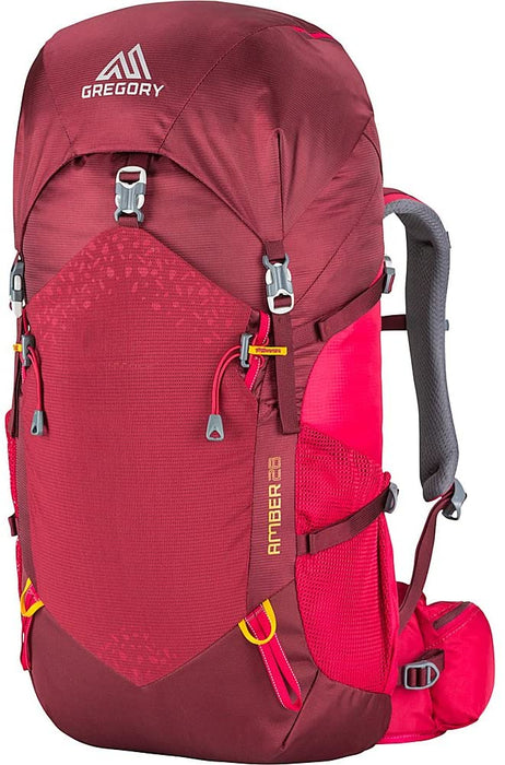 Gregory Mountain Products Amber 28 Women's Hiking Backpack | Day Hike, Camping, Travel | Integrated Rain Cover, Adjustable Components