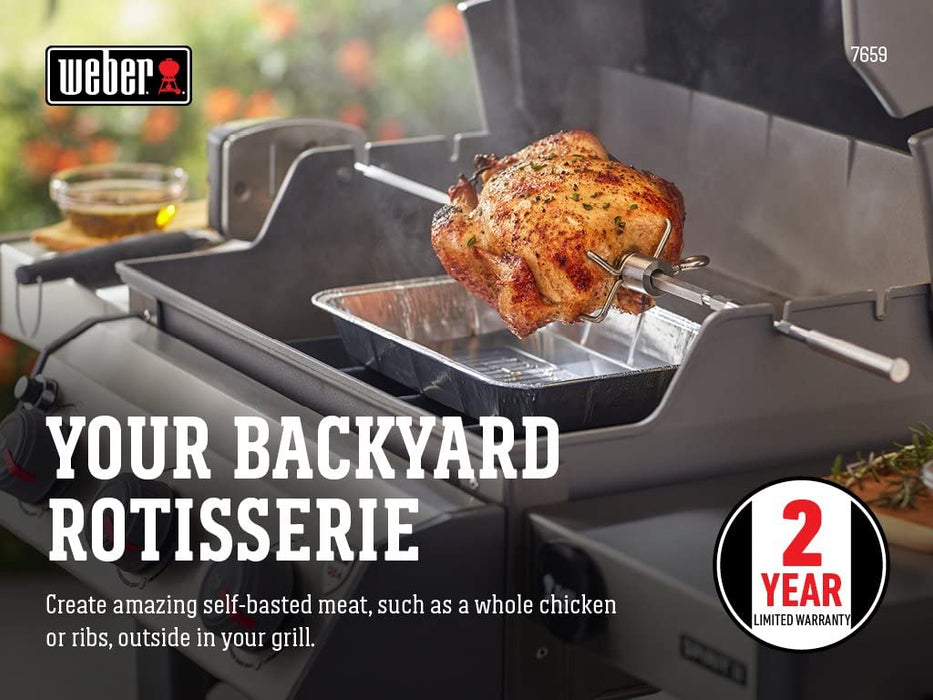 Weber 7659 Spirit Rotisserie Grill Accessory