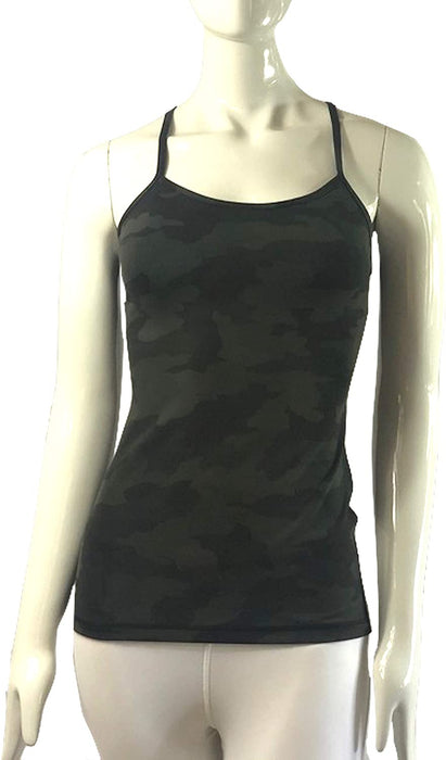 Lululemon - Power Y Tank - HE6T (Heritage 365 Camo Dark Olive Multi)