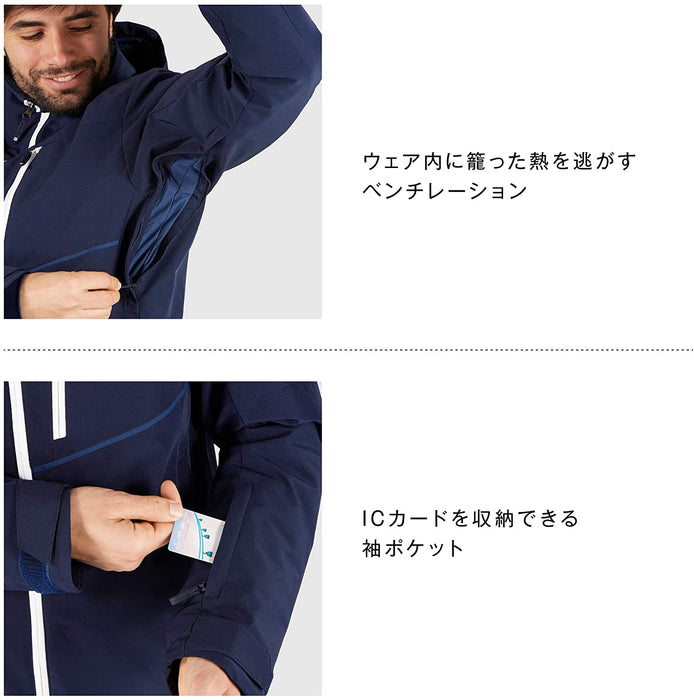 Salomon mens Powderstash Jacket