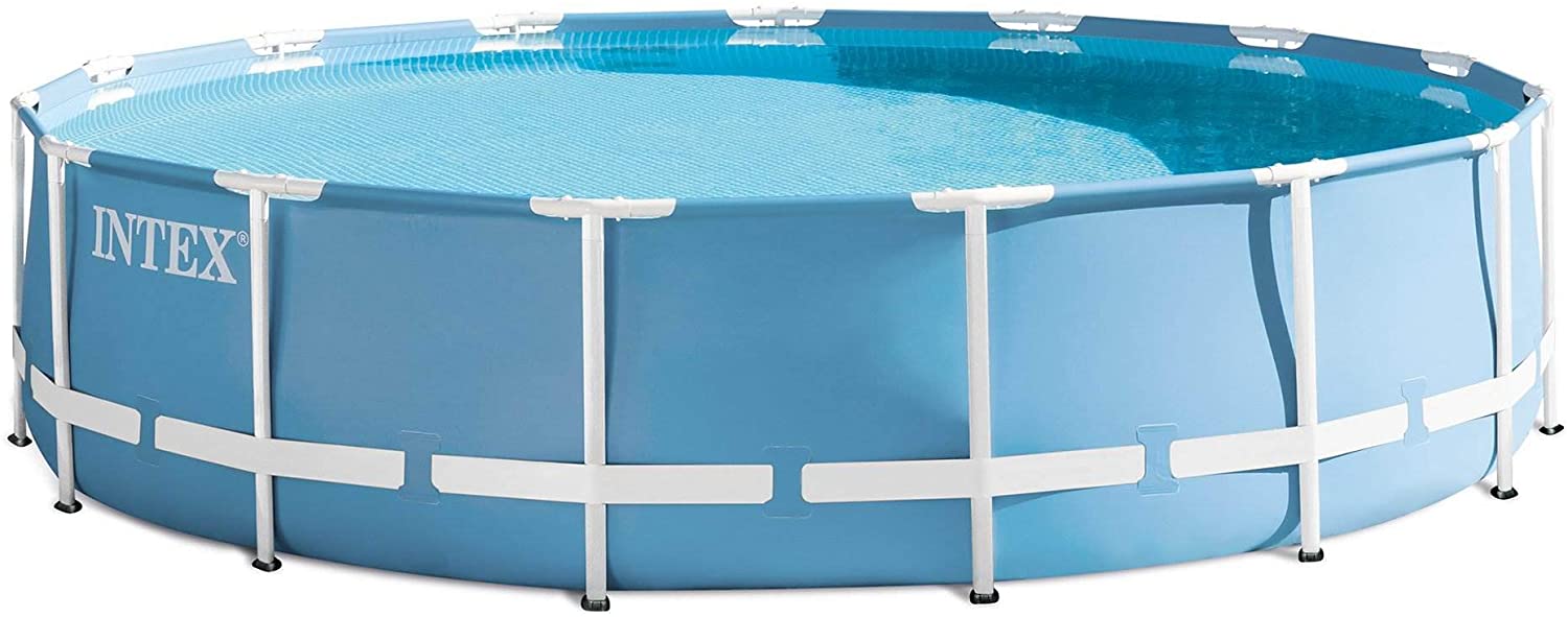 Intex 15ft X 42in Prism Frame Pool Set with Filter Pump, Ladder