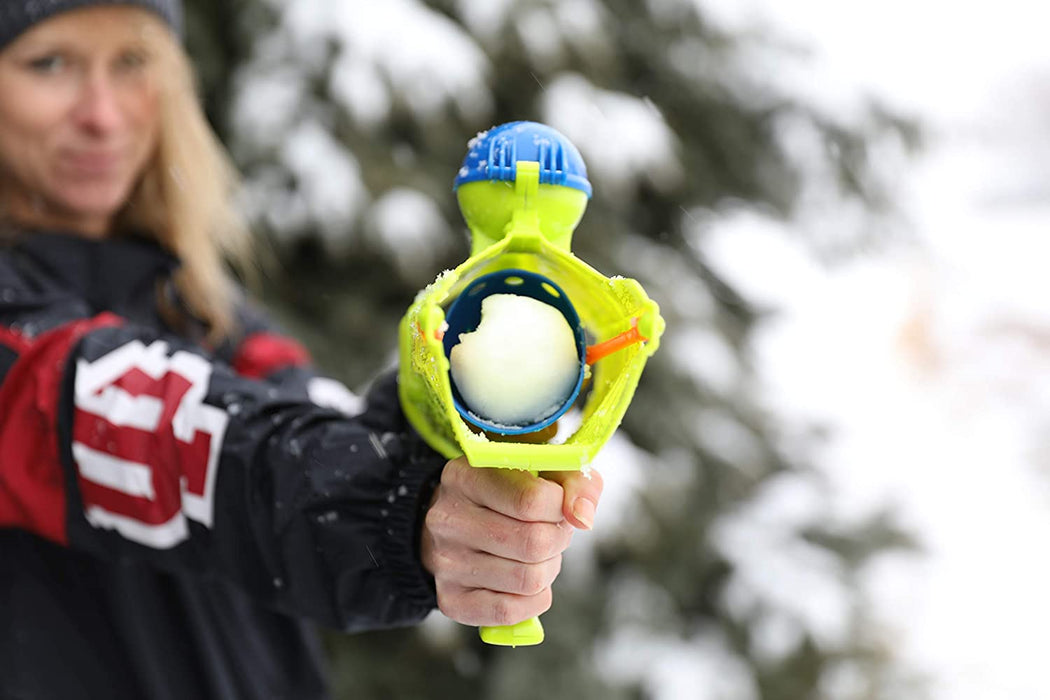 Airhead 4-in-1 Winter Snowball Fight Kit - Includes Snowball Maker, Launcher, Cannon and Slingshot