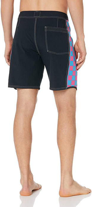 Quiksilver Men's Echo Beach Checker 18 Boardshort Swim Trunk