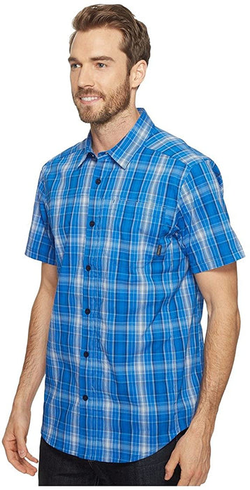 Columbia Men's Global Adventure Iv Yarn Dye Short Sleeve Shirt