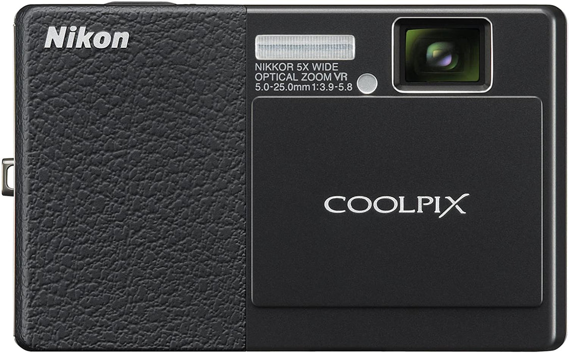 Nikon Coolpix S70 12.1MP Digital Camera with 3.5-inch OLED Touch Screen and 5x Wide Angle Optical Vibration Reduction (VR) Zoom (Red)