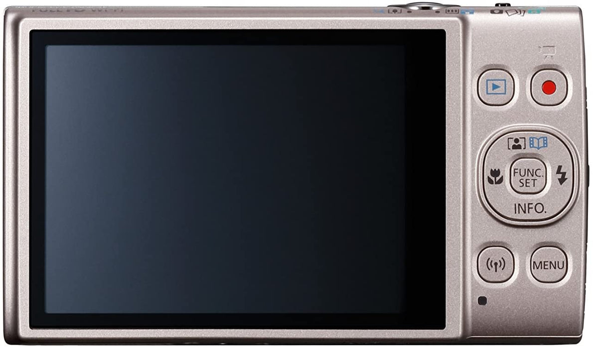 Canon PowerShot ELPH 360 Digital Camera w/ 12x Optical Zoom and Image Stabilization - Wi-Fi & NFC Enabled (Black)