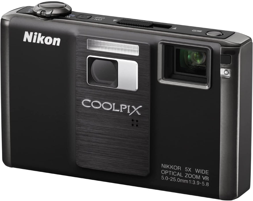 Nikon Coolpix S1000pj 12.1MP Digital Camera with Built-In Projector and 5x Wide-Angle Optical Vibration Reduction (VR) Zoom