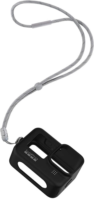 Sleeve + Lanyard, Black (HERO9 Black) - Official GoPro Accessory (ADSST-001)