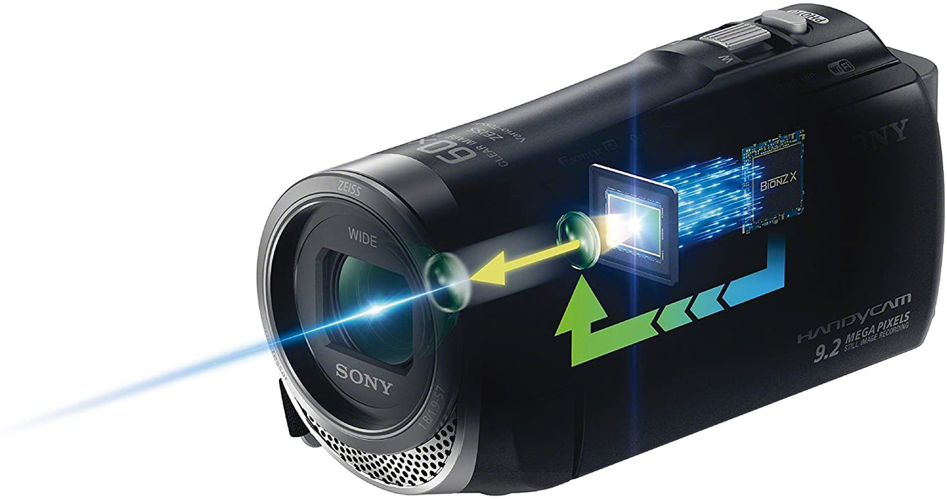 Sony HDRCX455/B Full HD 8GB Camcorder (Black)
