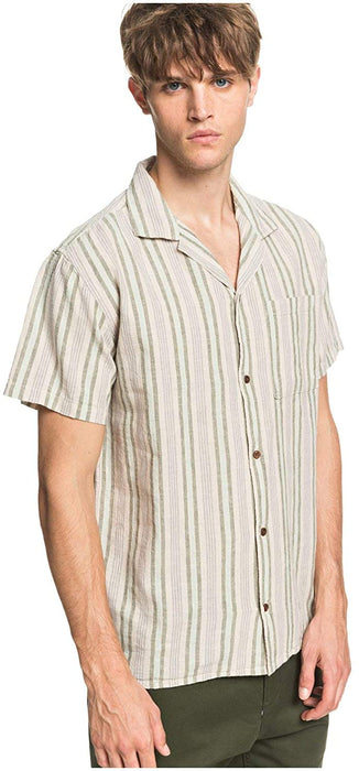 Quiksilver Men's Coconut Dingo Short Sleeve Woven