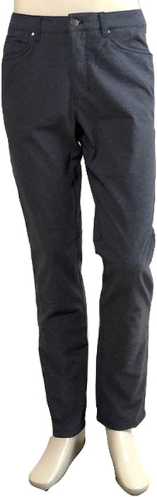 ABC Pant Slim 34" Length Technical Canvas - HDNY (Heathered Deep Navy)