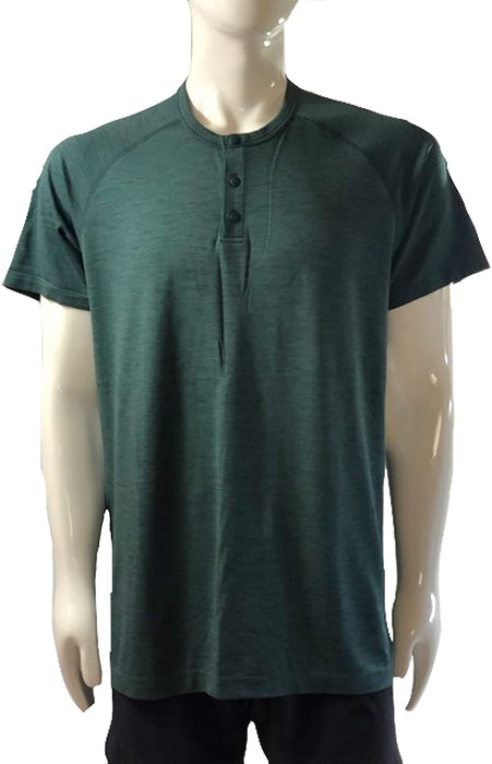 Metal Vent TECH SS Henley - DKVY/ANTA