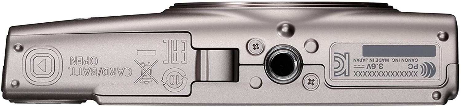 Canon PowerShot ELPH 360 Digital Camera w/ 12x Optical Zoom and Image Stabilization - Wi-Fi & NFC Enabled (Black)