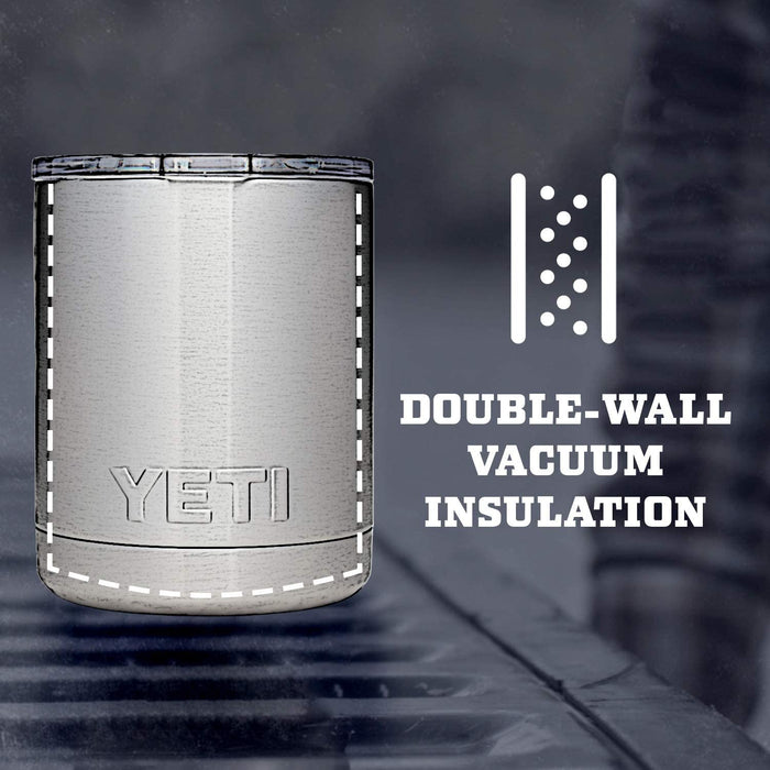 YETI Rambler 10 oz Lowball, Vacuum Insulated